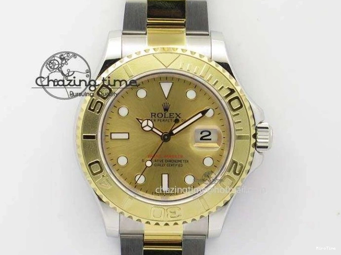 MiroTime 0206 Yacht-Master 116622 BP-Maker Best Edition SS YG Gold Dial On SS YG Bracelet SA Comfortable 3808